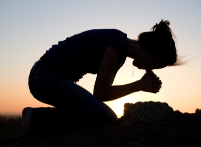 kneeling prayer